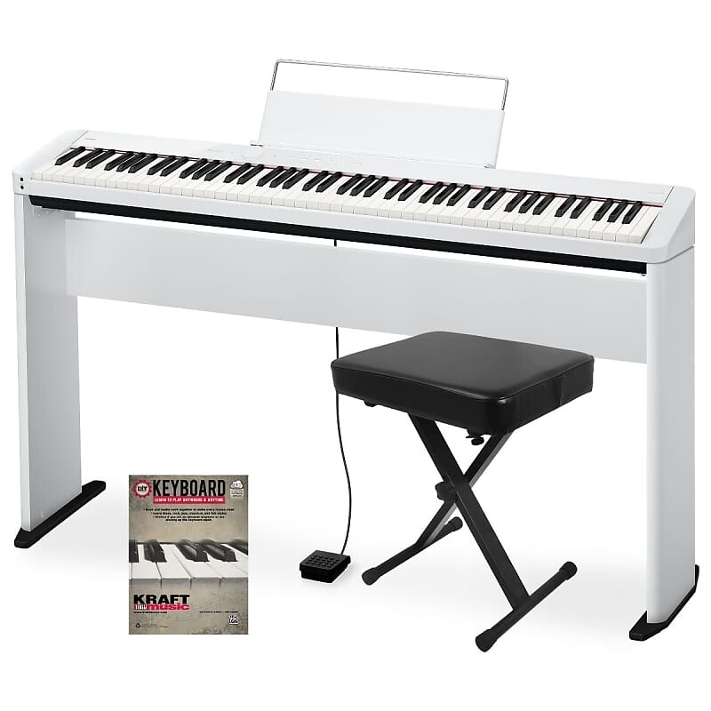 Цифровое пианино Casio Privia PX-S1100 — белый НАБОР ДЛЯ ДОМА PX-S1100 - White
Цифровое пианино Casio Privia PX-S1100 — белый НАБОР ДЛЯ ДОМА PX-S1100 - White