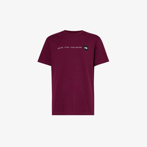 Футболка прямого кроя из хлопкового джерси с логотипом The North Face, цвет boysenberry
Футболка прямого кроя из хлопкового джерси с логотипом The North Face, цвет boysenberry