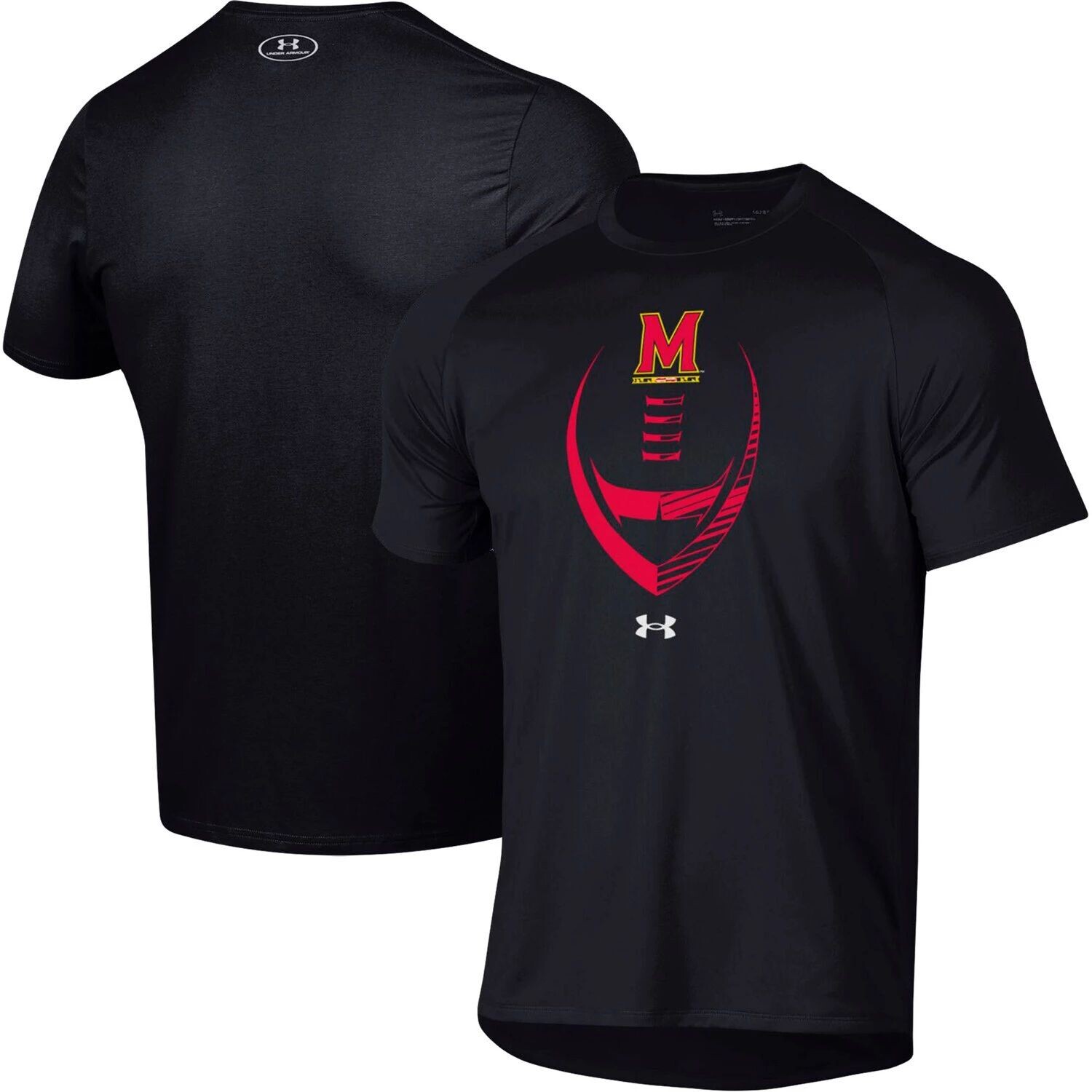 Мужская черная футболка Under Armour Maryland Terrapins Football Icon Performance
Мужская черная футболка Under Armour Maryland Terrapins Football Icon Performance
