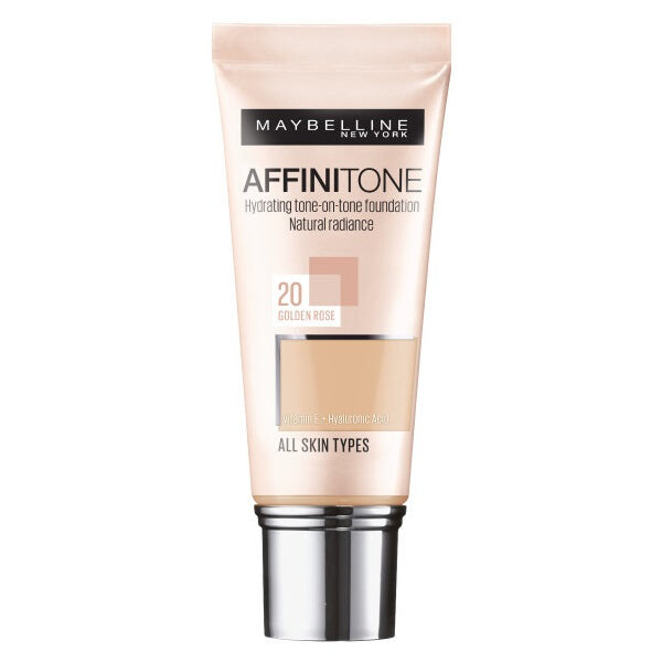Maybelline Увлажняющая тональная основа Affinitone Foundation 20 Golden Rose 30мл
Maybelline Увлажняющая тональная основа Affinitone Foundation 20 Golden Rose 30мл