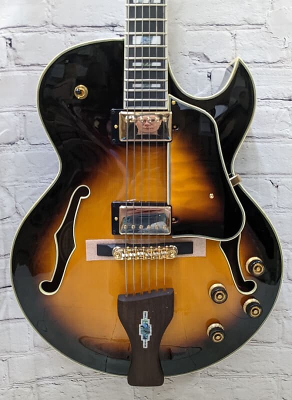 Ibanez George Benson LGB30VYS Полуакустическая гитара Vintage Yellow Sunburst 6,7 фунта
Ibanez George Benson LGB30VYS Полуакустическая гитара Vintage Yellow Sunburst 6,7 фунта