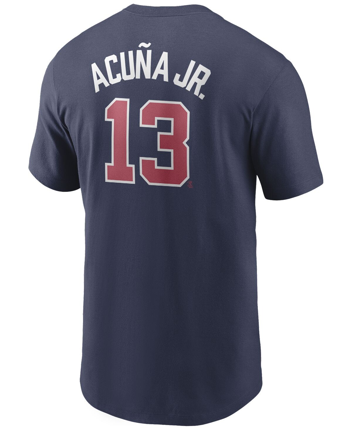 Мужская футболка ronald acuna atlanta braves с именем и номером игрока Nike, синий
Мужская футболка ronald acuna atlanta braves с именем и номером игрока Nike, синий