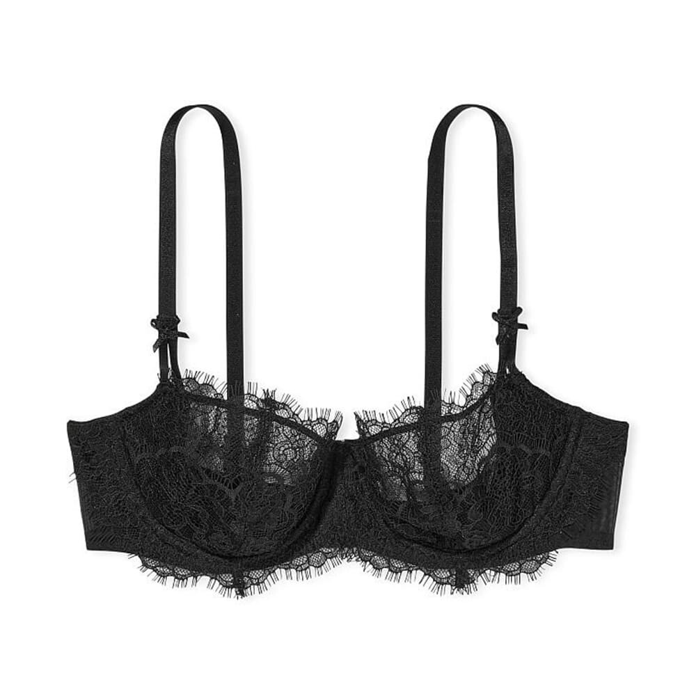 Бюстгальтер Victoria`s Secret Wicked Unlined Floral Embroidery Balconette, чёрный
Бюстгальтер Victoria`s Secret Wicked Unlined Floral Embroidery Balconette, чёрный