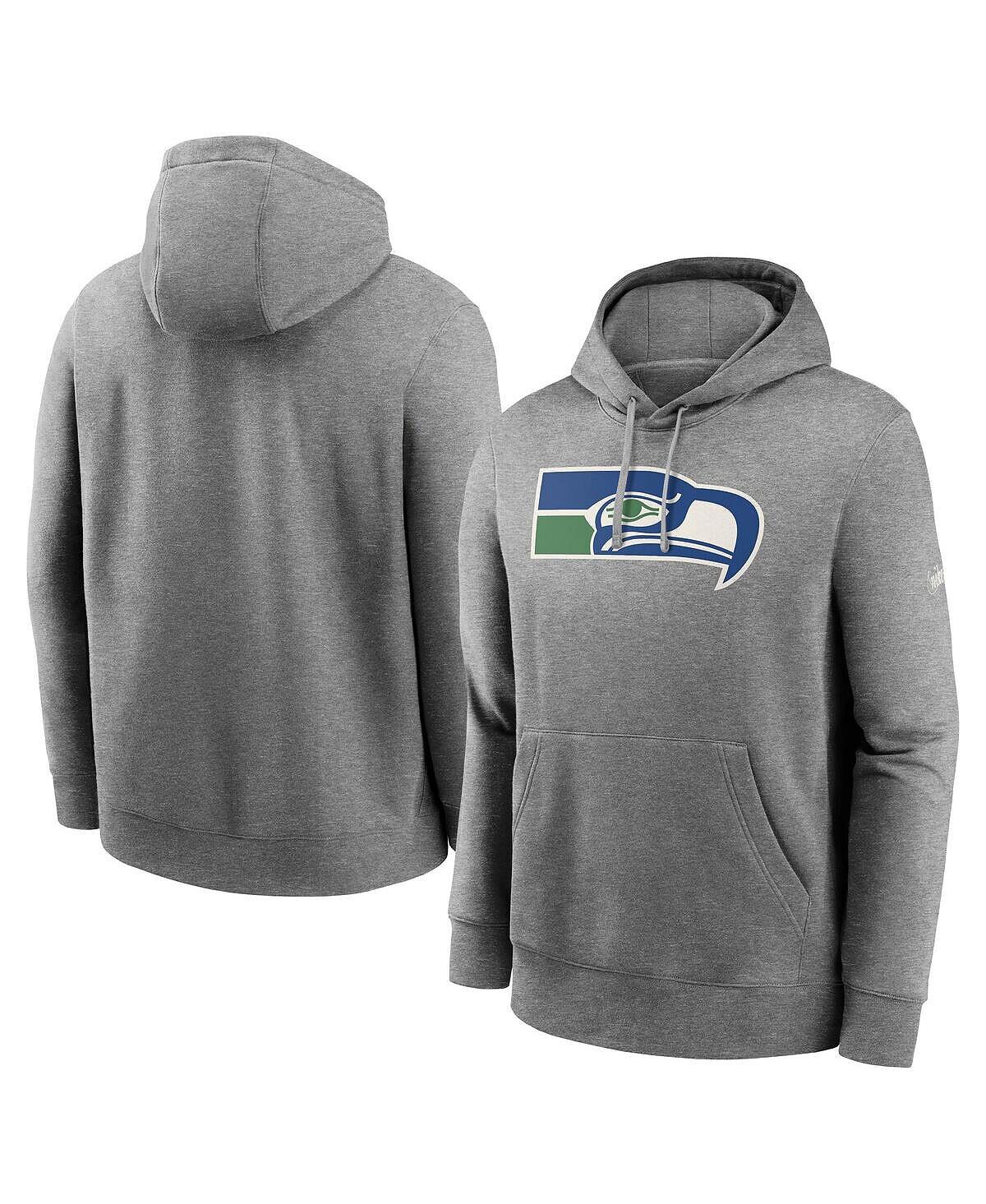 Мужская флисовая толстовка с капюшоном seattle seahawks rewind club серого меланжевого цвета Nike, мульти
Мужская флисовая толстовка с капюшоном seattle seahawks rewind club серого меланжевого цвета Nike, мульти