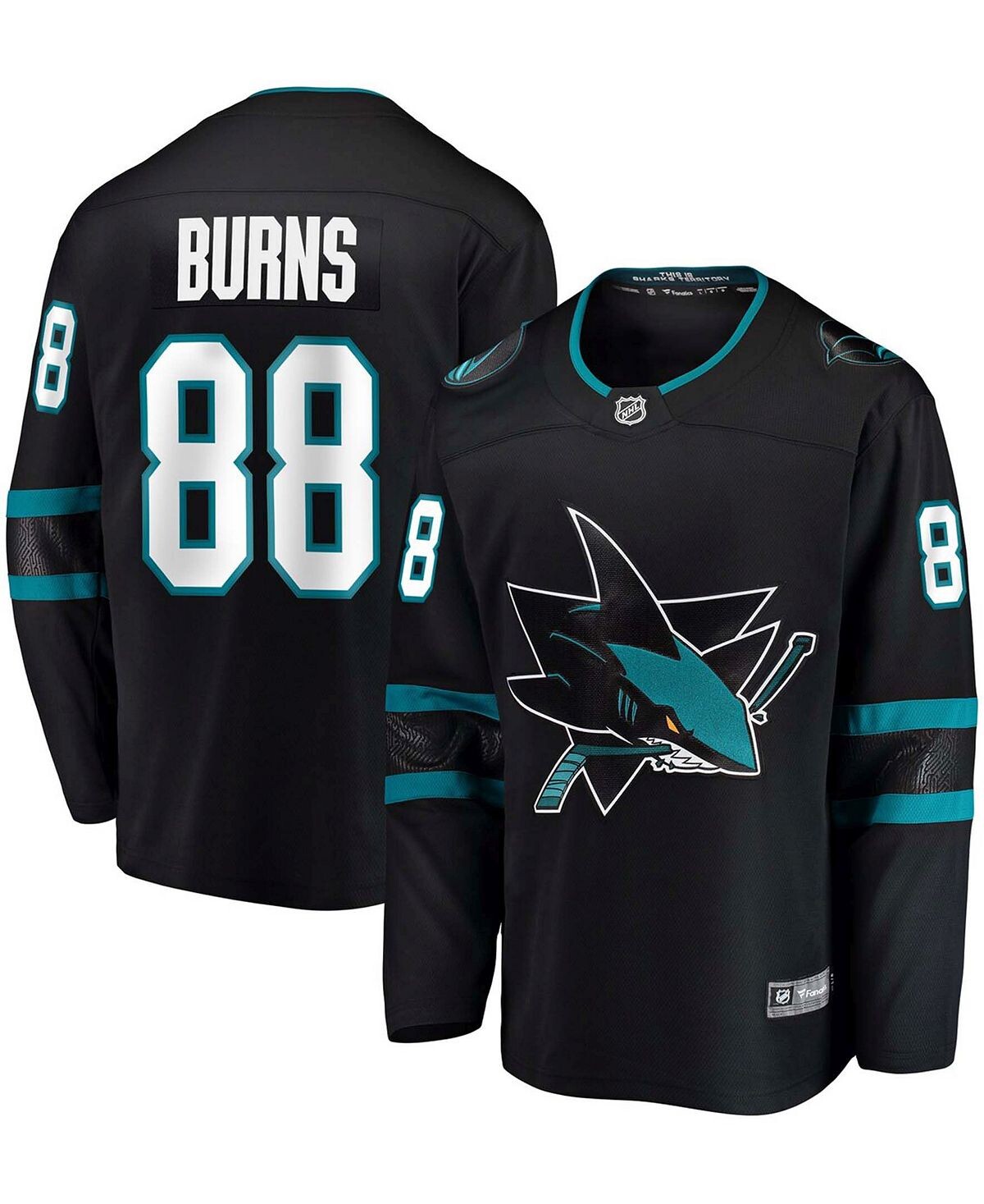 Мужская футболка brent burns black san jose sharks с альтернативным отколовшимся игроком Fanatics, черный
Мужская футболка brent burns black san jose sharks с альтернативным отколовшимся игроком Fanatics, черный