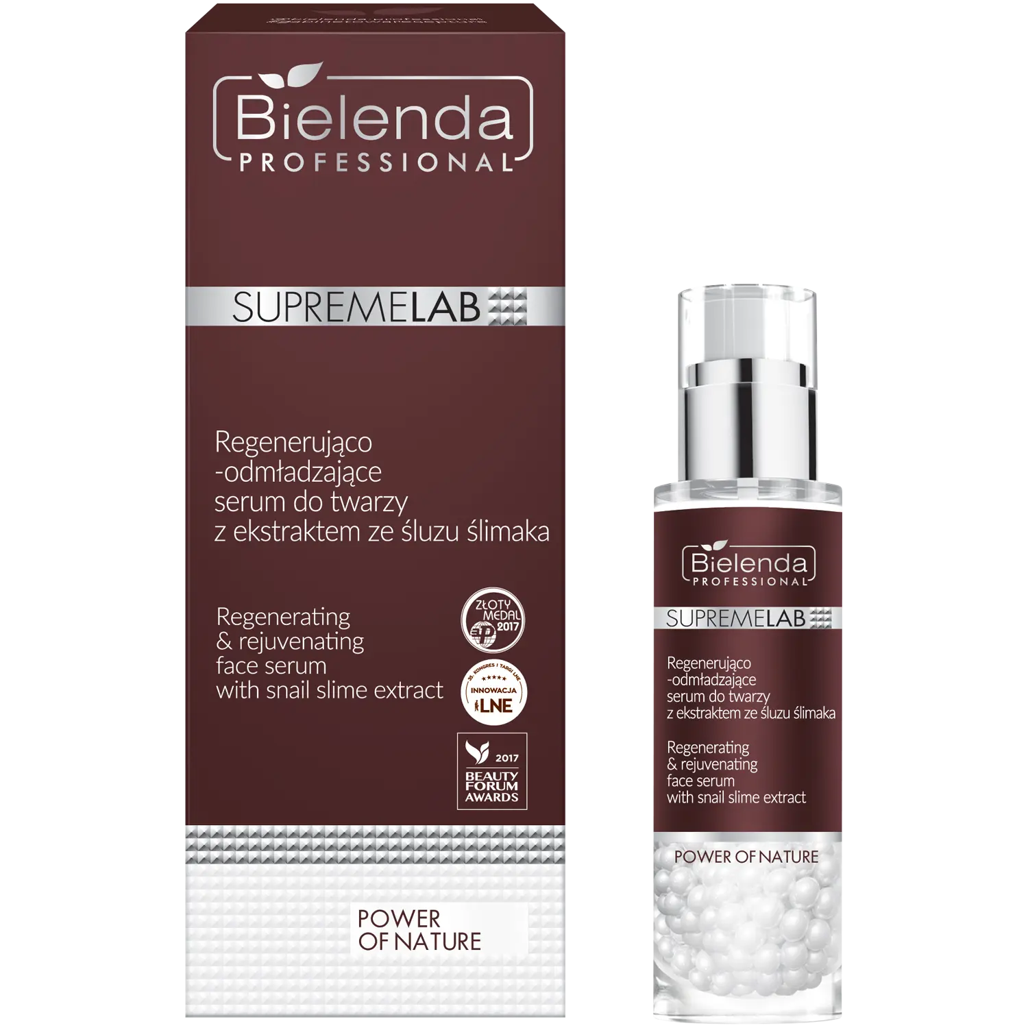 Bielenda Professional Power Of Nature регенерирующая и омолаживающая сыворотка с экстрактом слизи улитки, 30 г
Bielenda Professional Power Of Nature регенерирующая и омолаживающая сыворотка с экстрактом слизи улитки, 30 г