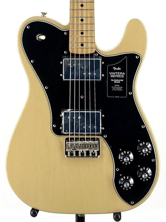 Fender Vintera 70s Telecaster Deluxe Maple Fingerboard Vintage Blonde Серийный номер: MX22138801 Fender Vintera 70s Telecaster Deluxe Maple Fingerboard Serial#: MX22138801
Fender Vintera 70s Telecaster Deluxe Maple Fingerboard Vintage Blonde Серийный номер: MX22138801 Fender Vintera 70s Telecaster Deluxe Maple Fingerboard Serial#: MX22138801