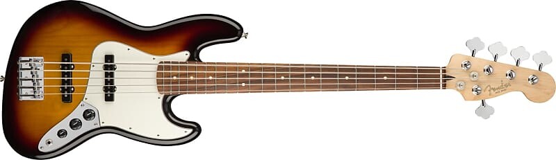 Fender Player Jazz Bass Guitar V, накладка на гриф Pau Ferro, 3 цвета Sunburst
Fender Player Jazz Bass Guitar V, накладка на гриф Pau Ferro, 3 цвета Sunburst