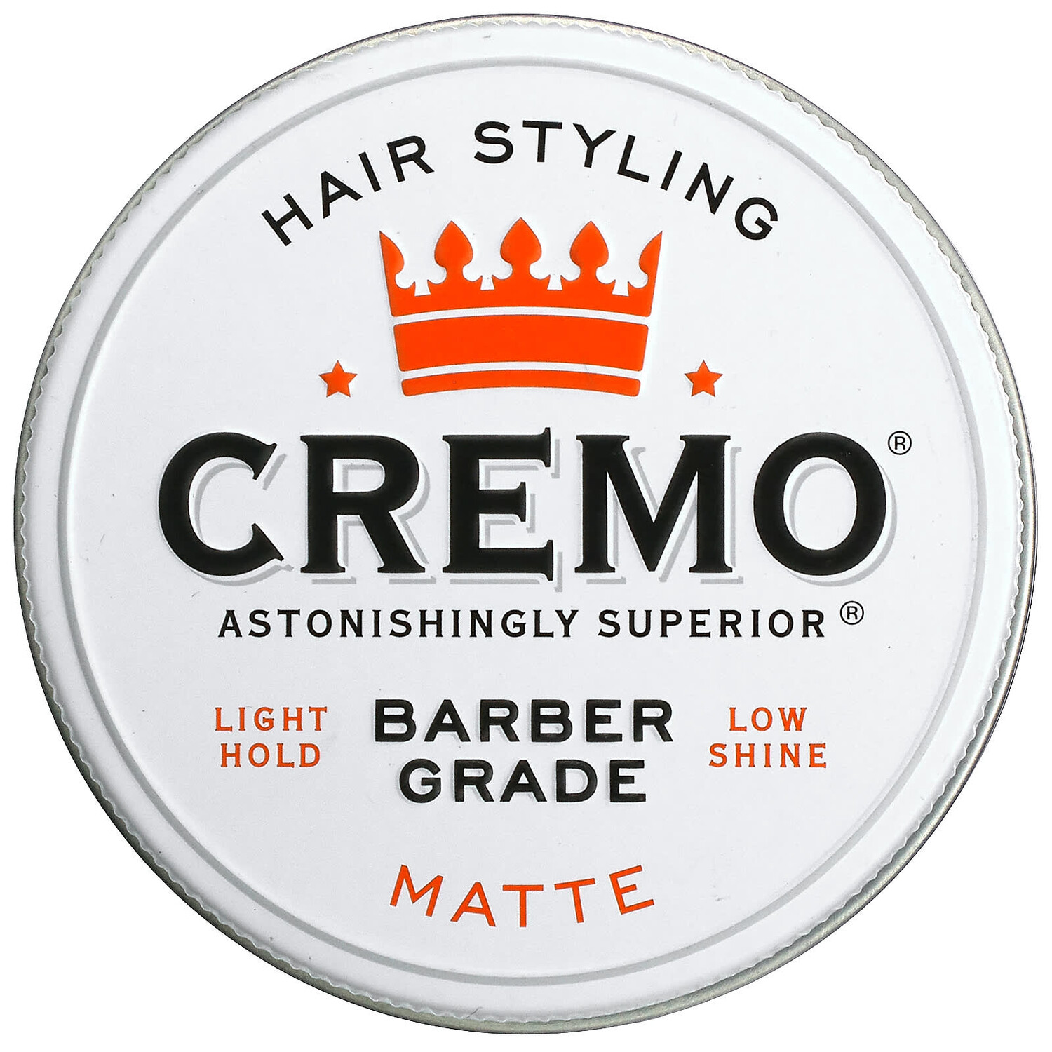 Premium Barber Grade, помада для укладки волос, матовая, 113 г (4 унции) Cremo
Premium Barber Grade, помада для укладки волос, матовая, 113 г (4 унции) Cremo