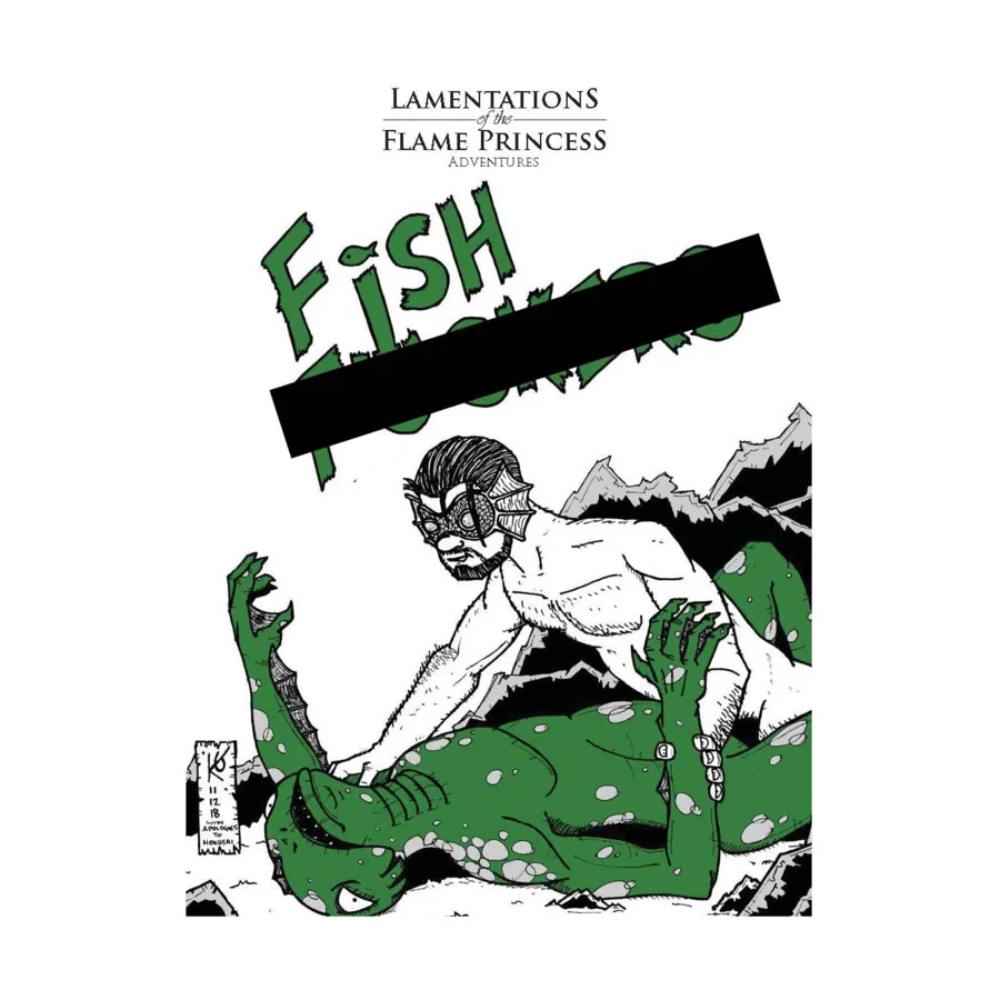 Fish F***ers, Lamentations of the Flame Princess and Other OSR Compatible Adventures, твердый переплет
Fish F***ers, Lamentations of the Flame Princess and Other OSR Compatible Adventures, твердый переплет