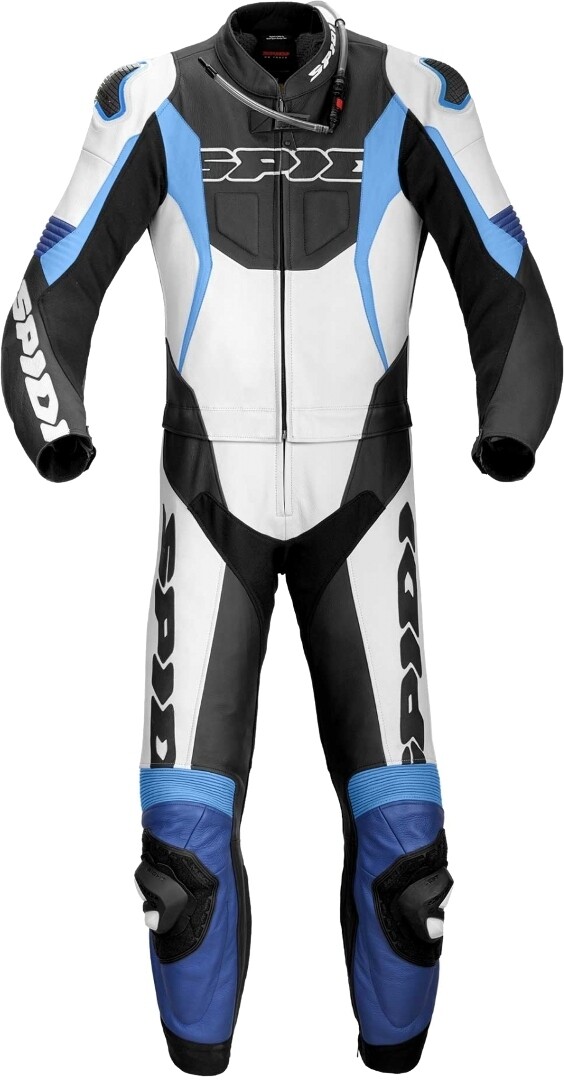 Spidi Sport Warrior Touring Two Piece Мотоцикл Кожаный костюм, черный/синий/белый
Spidi Sport Warrior Touring Two Piece Мотоцикл Кожаный костюм, черный/синий/белый