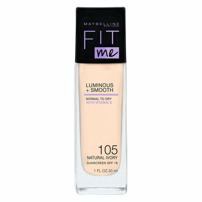 Maybelline Fit Me Luminous + Smooth Foundation 105 Натуральная слоновая кость 30 мл
Maybelline Fit Me Luminous + Smooth Foundation 105 Натуральная слоновая кость 30 мл