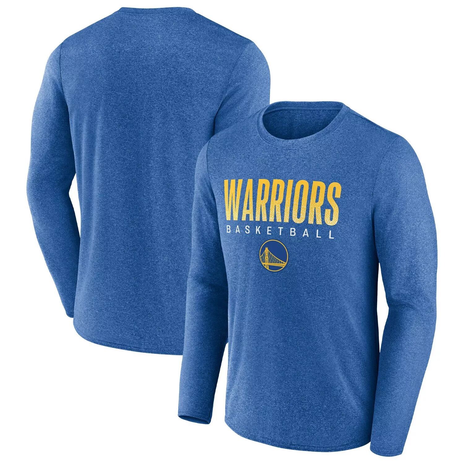 Мужская футболка с длинным рукавом с фирменным рисунком Royal Golden State Warriors, где легенды играют в культовую практику Fanatics
Мужская футболка с длинным рукавом с фирменным рисунком Royal Golden State Warriors, где легенды играют в культовую практику Fanatics