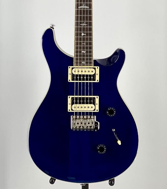 Электрогитара Paul Reed Smith PRS SE Standard 24 Translucent Blue Серийный номер: D5009 Paul Reed Smith PRS SE 24 Electric Guitar Translucent Ser#: D5009
Электрогитара Paul Reed Smith PRS SE Standard 24 Translucent Blue Серийный номер: D5009 Paul Reed Smith PRS SE 24 Electric Guitar Translucent Ser#: D5009