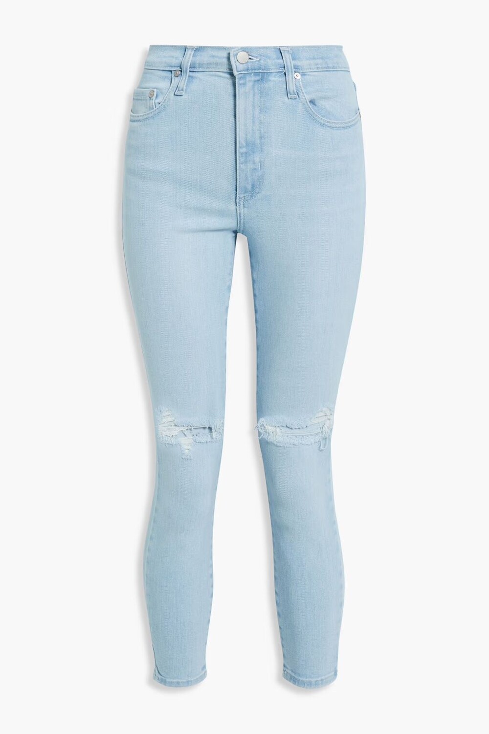 Культовые укороченные потертые джинсы скинни с высокой посадкой Nobody Denim, легкий деним
Культовые укороченные потертые джинсы скинни с высокой посадкой Nobody Denim, легкий деним