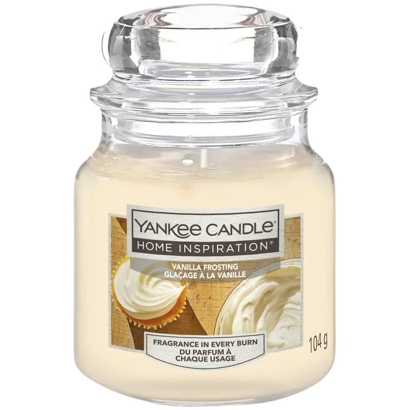 Yankee Candle Home Inspiration Vanilla Frost маленькая ароматическая свеча, 104 г
Yankee Candle Home Inspiration Vanilla Frost маленькая ароматическая свеча, 104 г