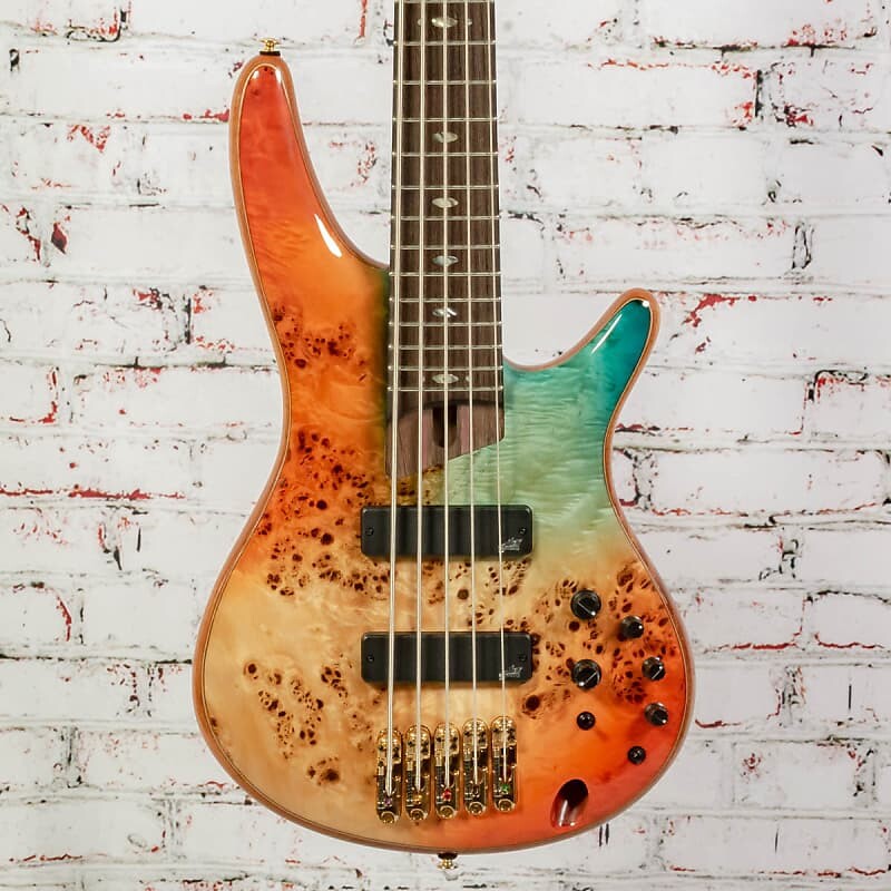 Ibanez SR SR1605 Премиальная 5-струнная электрическая бас-гитара с сумкой - Autumn Sunset Sky SR SR1605 Premium 5-String Electric Bass w/Bag -
Ibanez SR SR1605 Премиальная 5-струнная электрическая бас-гитара с сумкой - Autumn Sunset Sky SR SR1605 Premium 5-String Electric Bass w/Bag -