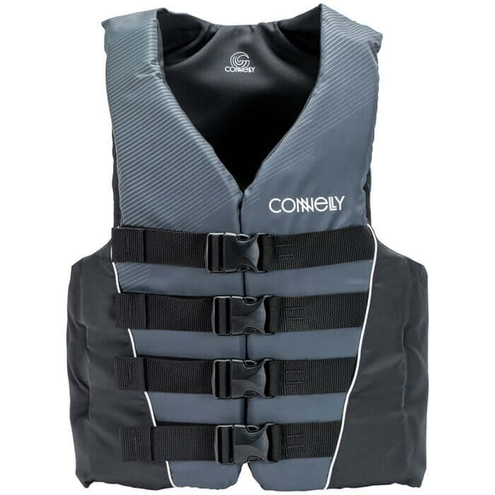 Жилет для вейкбординга Connelly 4 Buckle Tunnel Nylon CGA Wakeboard Vest 2023, черный/серый
Жилет для вейкбординга Connelly 4 Buckle Tunnel Nylon CGA Wakeboard Vest 2023, черный/серый