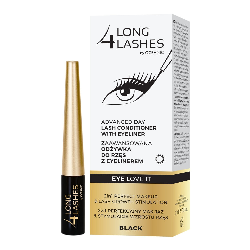 Long4Lashes Eye Love It передовая сыворотка для ресниц с подводкой для глаз Black 3ml
Long4Lashes Eye Love It передовая сыворотка для ресниц с подводкой для глаз Black 3ml