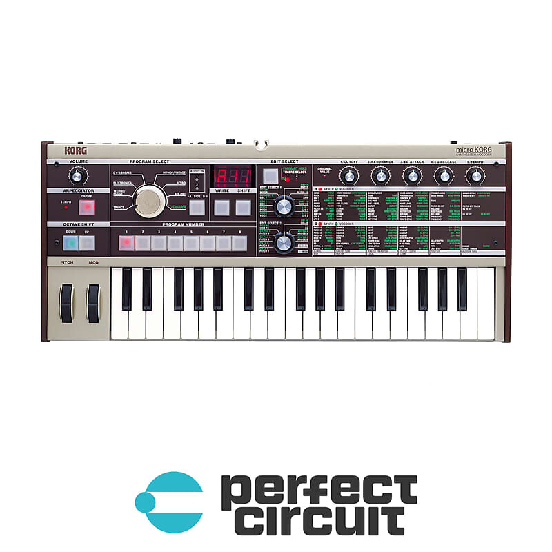 Виртуальный аналоговый клавишный синтезатор Korg Microkorg Microkorg Analog Modeling Synthesizer
Виртуальный аналоговый клавишный синтезатор Korg Microkorg Microkorg Analog Modeling Synthesizer