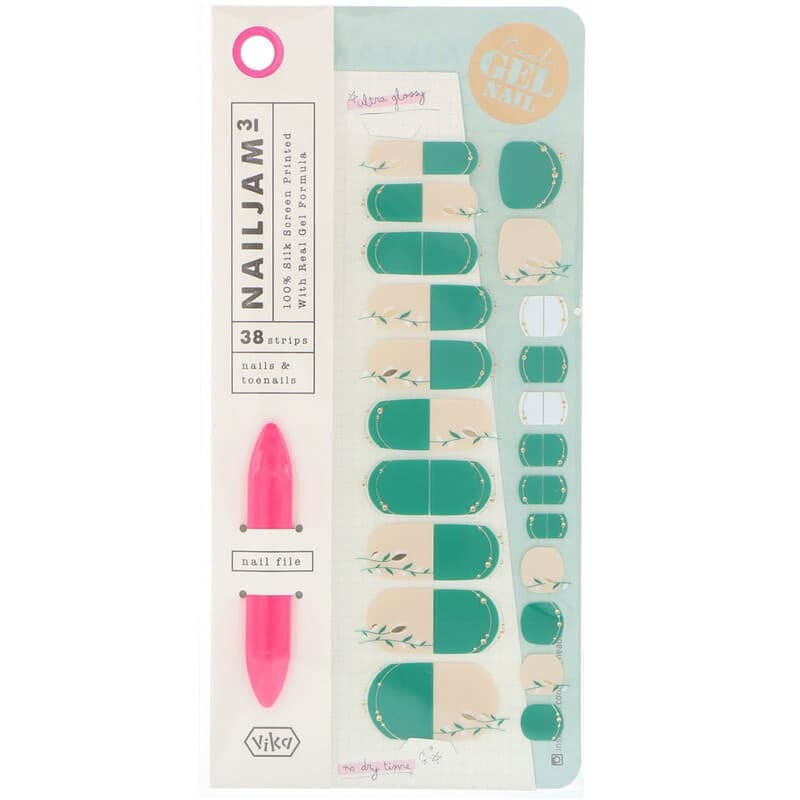 Гелевые полоски Vika Nailjam для ногтей и ногтей на ногах Glamor and Bloom, 38 полосок
Гелевые полоски Vika Nailjam для ногтей и ногтей на ногах Glamor and Bloom, 38 полосок
