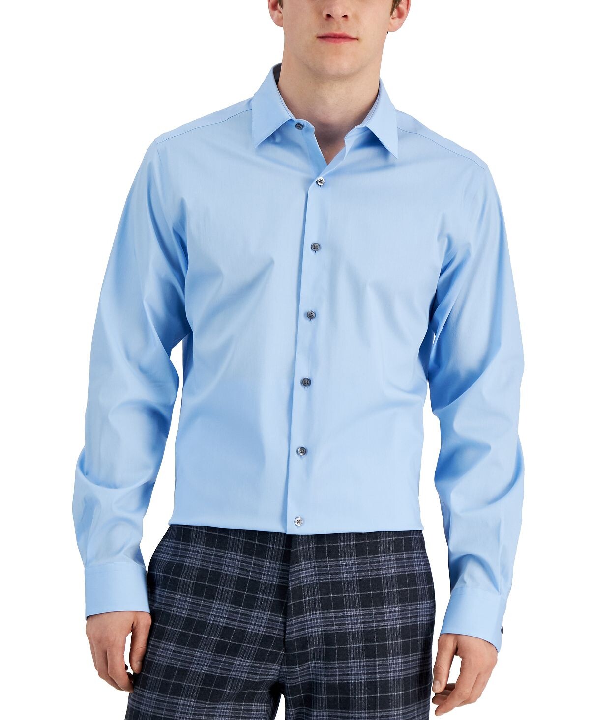Мужская классическая рубашка slim fit, растягивающаяся в двух направлениях, устойчивая к пятнам, создана для macy's Alfani, мульти
Мужская классическая рубашка slim fit, растягивающаяся в двух направлениях, устойчивая к пятнам, создана для macy's Alfani, мульти
