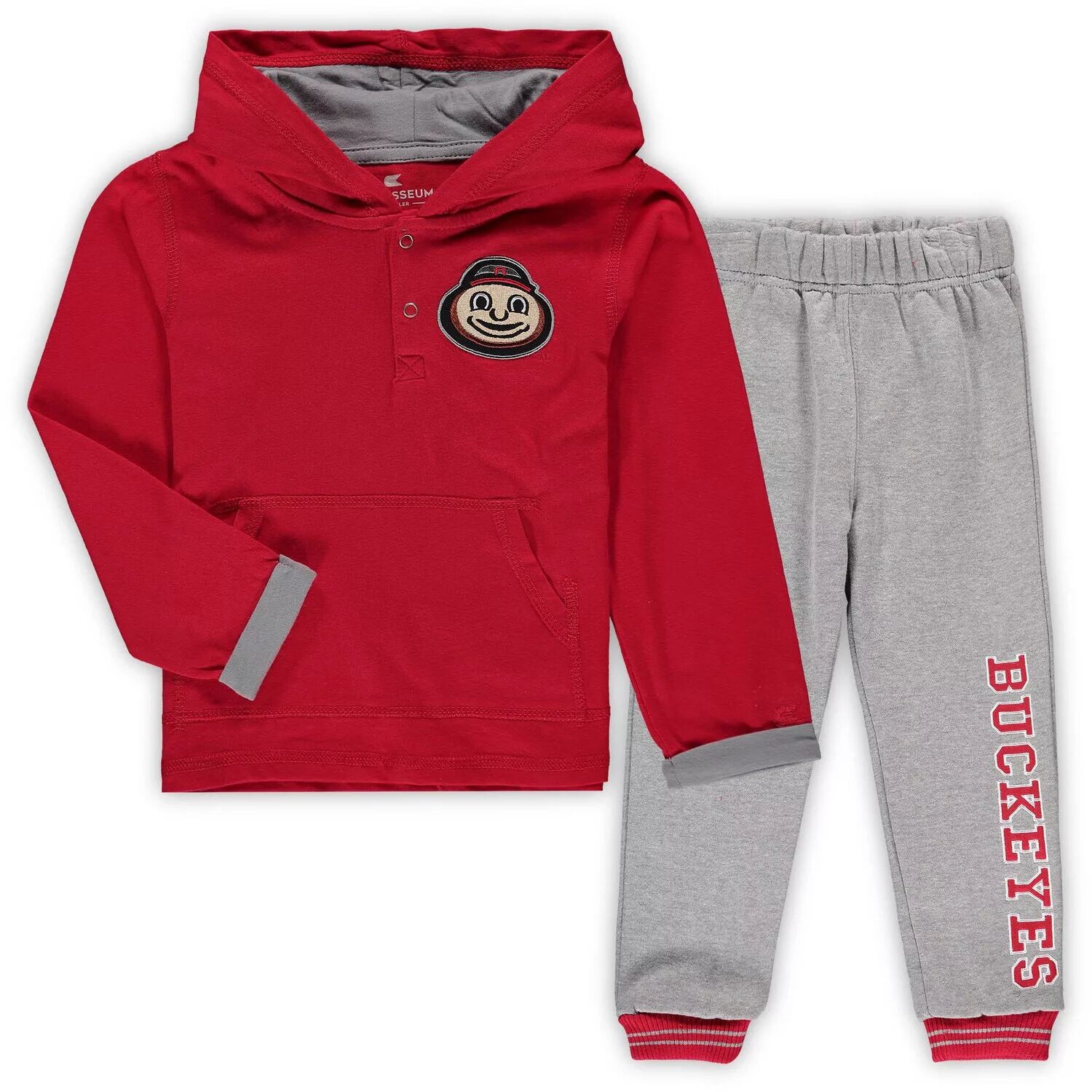 Комплект с капюшоном и спортивными штанами для малышей Colosseum Scarlet/Heathered Grey Ohio State Buckeyes Poppies Colosseum
Комплект с капюшоном и спортивными штанами для малышей Colosseum Scarlet/Heathered Grey Ohio State Buckeyes Poppies Colosseum