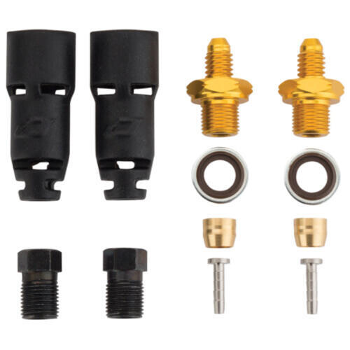 Комплект тормозных тросов Jagwire Pro Quick-Fit Adapter-Shimano Deore 0-градус Shimano, черный / черный / черный
Комплект тормозных тросов Jagwire Pro Quick-Fit Adapter-Shimano Deore 0-градус Shimano, черный / черный / черный