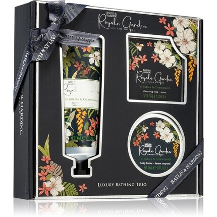 Подарочный набор Baylis & Harding Royale Garden Verbena & Chamomile - для тела
Подарочный набор Baylis & Harding Royale Garden Verbena & Chamomile - для тела