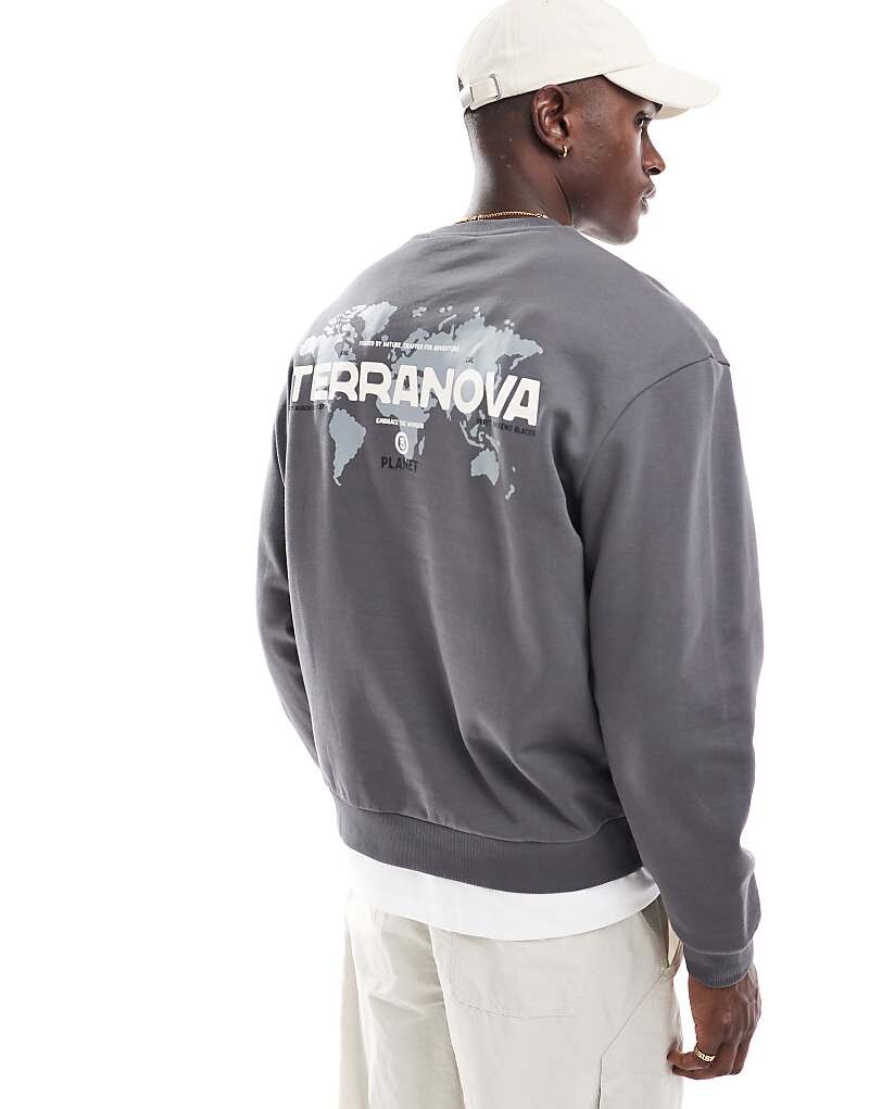 ASOS DESIGN — толстовка оверсайз размытого черного цвета с принтом текста и карты
ASOS DESIGN — толстовка оверсайз размытого черного цвета с принтом текста и карты