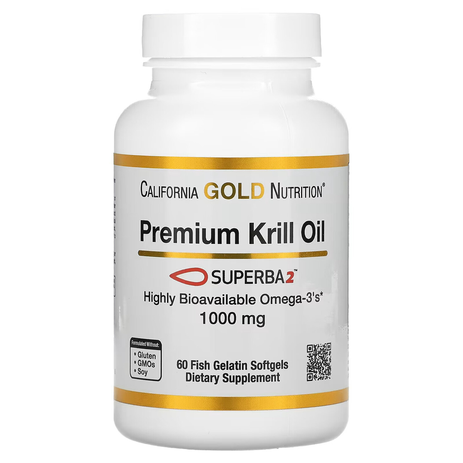 Масло криля премиального качества California Gold Nutrition с Superba2 1000 мг, 60 капсул
Масло криля премиального качества California Gold Nutrition с Superba2 1000 мг, 60 капсул