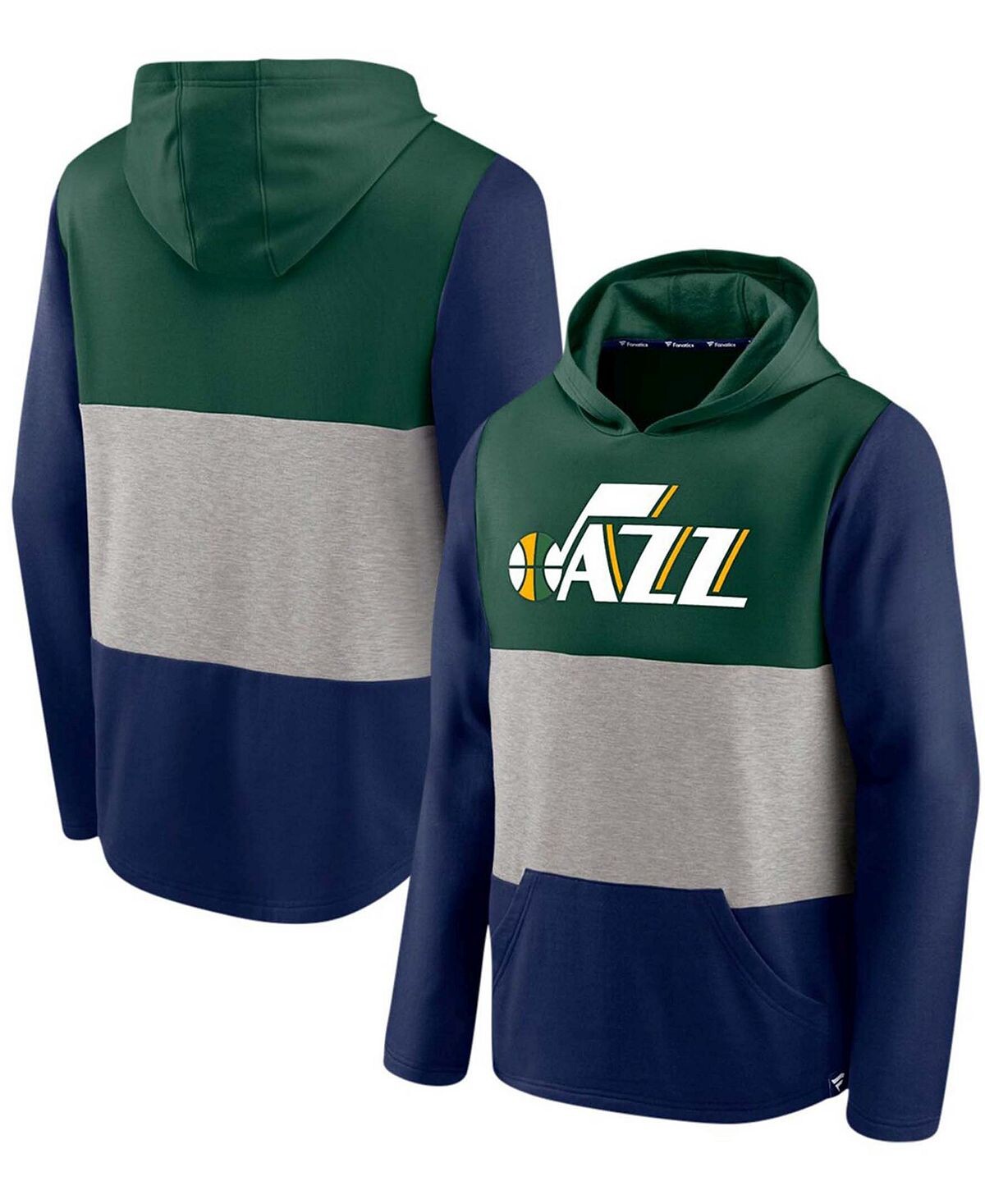 Мужская зелено-темно-синяя футболка с капюшоном utah jazz linear logo comfy colorblock tri-blend Fanatics, мульти
Мужская зелено-темно-синяя футболка с капюшоном utah jazz linear logo comfy colorblock tri-blend Fanatics, мульти