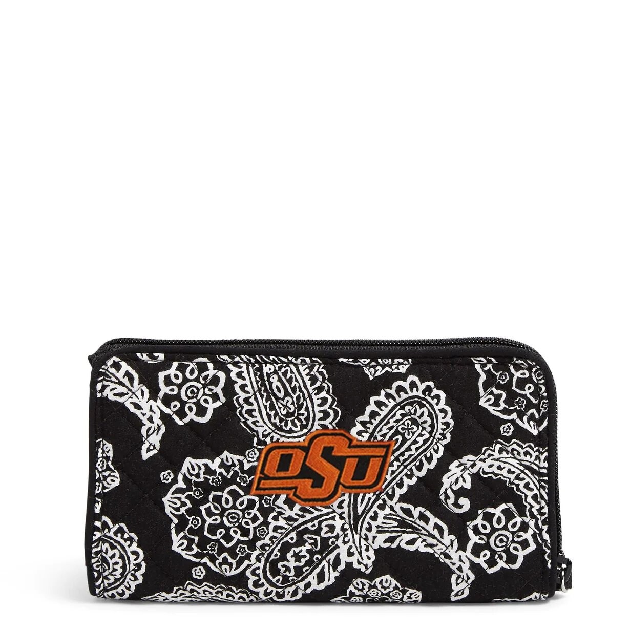 Кошелек Vera Bradley Cotton Collegiate Front Zip With Rfid Protection, черный/оранжевый
Кошелек Vera Bradley Cotton Collegiate Front Zip With Rfid Protection, черный/оранжевый