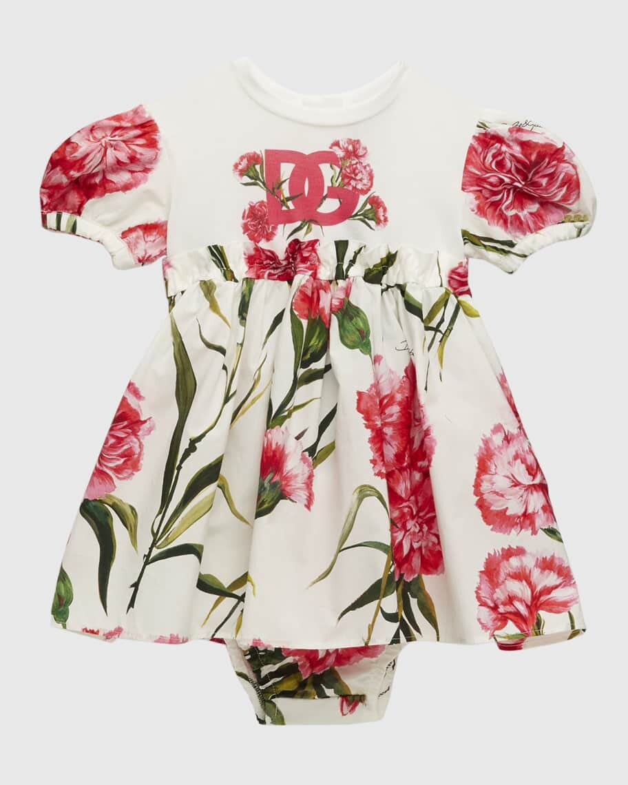 Комбинированное платье с принтом гвоздик для девочки, размер 3–24 мес. Dolce&Gabbana
Комбинированное платье с принтом гвоздик для девочки, размер 3–24 мес. Dolce&Gabbana