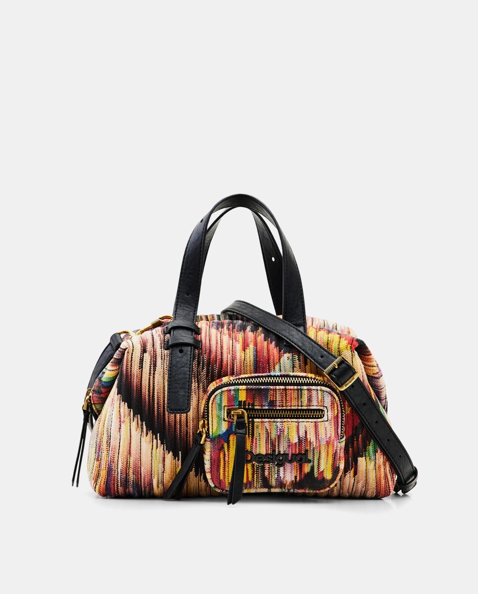 Средняя разноцветная холщовая сумка для боулинга на молнии Desigual, мультиколор
Средняя разноцветная холщовая сумка для боулинга на молнии Desigual, мультиколор