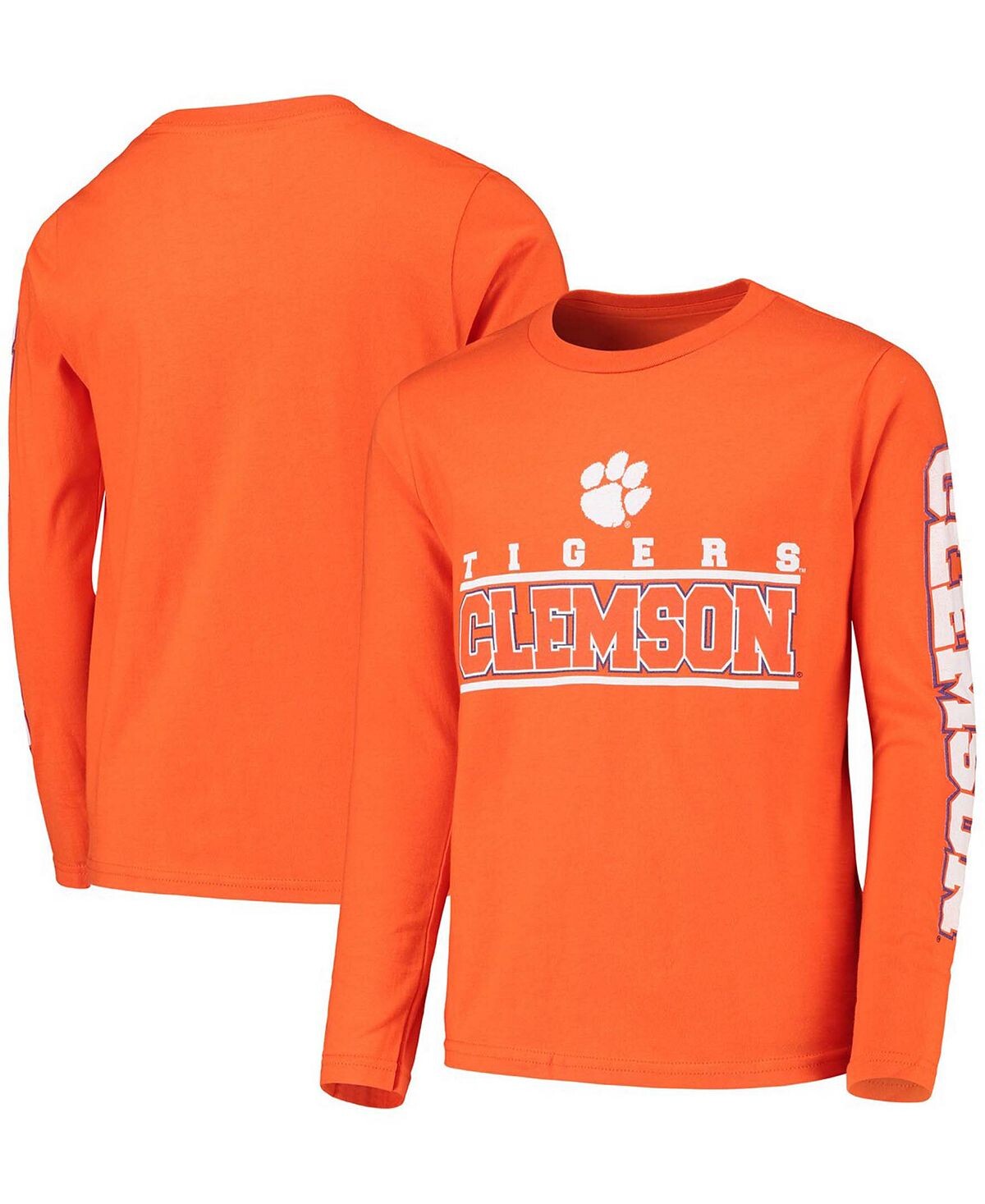 Оранжевая футболка Big Boys Clemson Tigers Transition Two-Hit с длинными рукавами Outerstuff
Оранжевая футболка Big Boys Clemson Tigers Transition Two-Hit с длинными рукавами Outerstuff