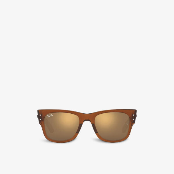 RB0840S солнцезащитные очки Mega Wayfarer в черепаховой оправе из ацетата ацетата Ray-Ban, коричневый
RB0840S солнцезащитные очки Mega Wayfarer в черепаховой оправе из ацетата ацетата Ray-Ban, коричневый