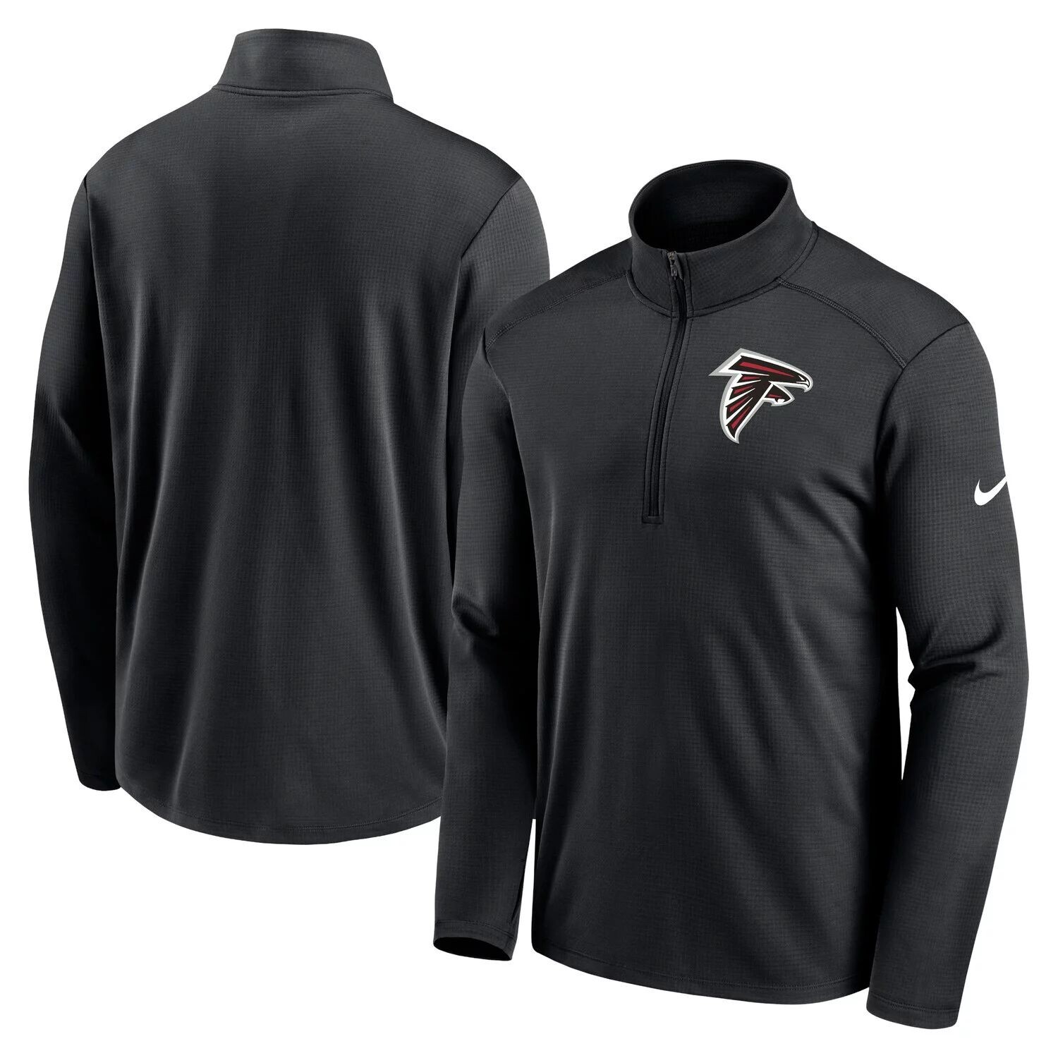 Мужская черная куртка с молнией до половины длины с логотипом Atlanta Falcons Pacer Performance Nike, Черный
Мужская черная куртка с молнией до половины длины с логотипом Atlanta Falcons Pacer Performance Nike, Черный