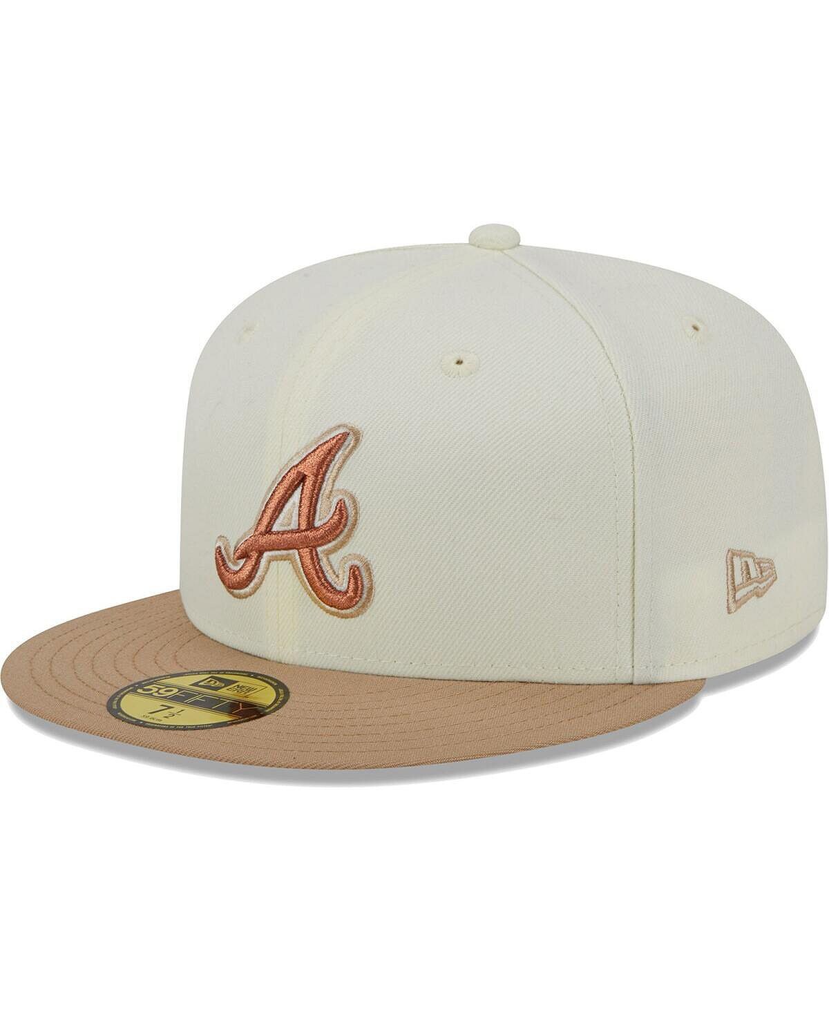 Мужская кремовая шляпа Atlanta Braves Chrome Camel Rust Undervisor 59FIFTY New Era
Мужская кремовая шляпа Atlanta Braves Chrome Camel Rust Undervisor 59FIFTY New Era