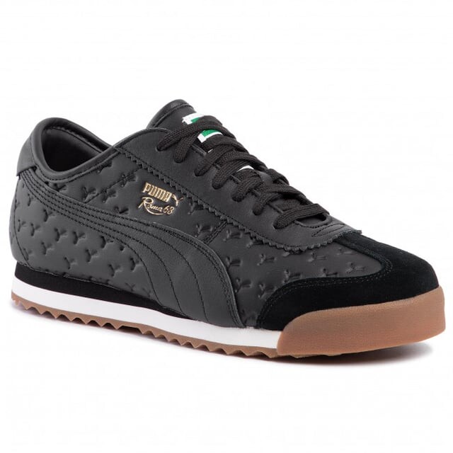 Черные кожаные мужские кроссовки Roma 68 с низкими шнурками 370600 01 Puma, черный, Серый
Черные кожаные мужские кроссовки Roma 68 с низкими шнурками 370600 01 Puma, черный, Серый