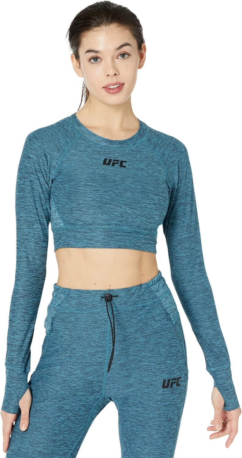 Укороченный пуловер с длинными рукавами и круглым вырезом UFC, цвет Porcelain Blue
Укороченный пуловер с длинными рукавами и круглым вырезом UFC, цвет Porcelain Blue