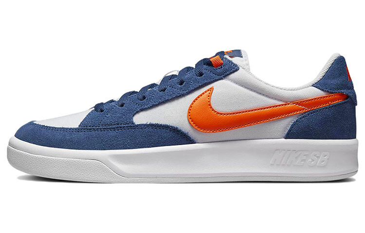 Кроссовки унисекс для скейтбординга Nike Sb Adversary Prm Темно-синий/Белый/Оранжевый безопасный
Кроссовки унисекс для скейтбординга Nike Sb Adversary Prm Темно-синий/Белый/Оранжевый безопасный
