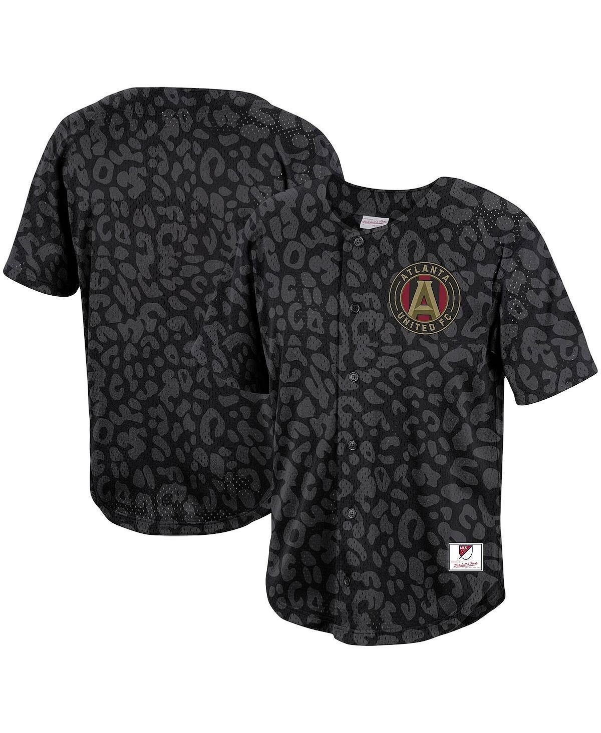 Мужская черная рубашка на пуговицах из сетчатой ткани Atlanta United FC Wildlife Mitchell & Ness
Мужская черная рубашка на пуговицах из сетчатой ткани Atlanta United FC Wildlife Mitchell & Ness