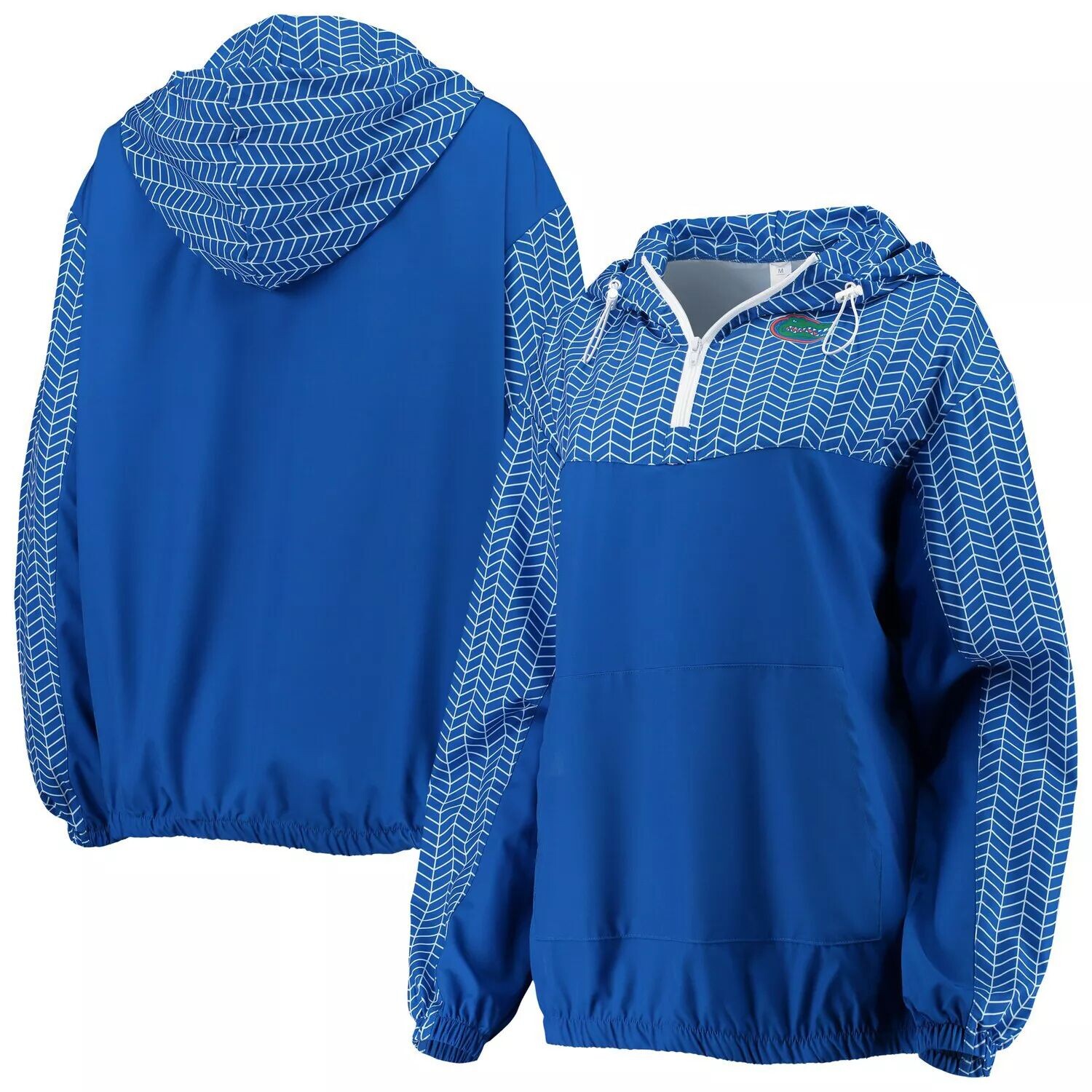 Женская куртка с капюшоном ZooZatz Royal Florida Gators Chevron Swishy на молнии четверти
Женская куртка с капюшоном ZooZatz Royal Florida Gators Chevron Swishy на молнии четверти