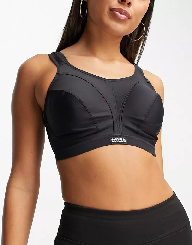 Shock Absorber — Active D+ — спортивный бюстгальтер с очень сильной поддержкой черного цвета
Shock Absorber — Active D+ — спортивный бюстгальтер с очень сильной поддержкой черного цвета