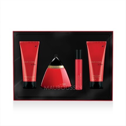 Mauboussin Prestige Set 2023 In Red Eau de Parfum Гель для душа Лосьон для тела Дорожный спрей
Mauboussin Prestige Set 2023 In Red Eau de Parfum Гель для душа Лосьон для тела Дорожный спрей