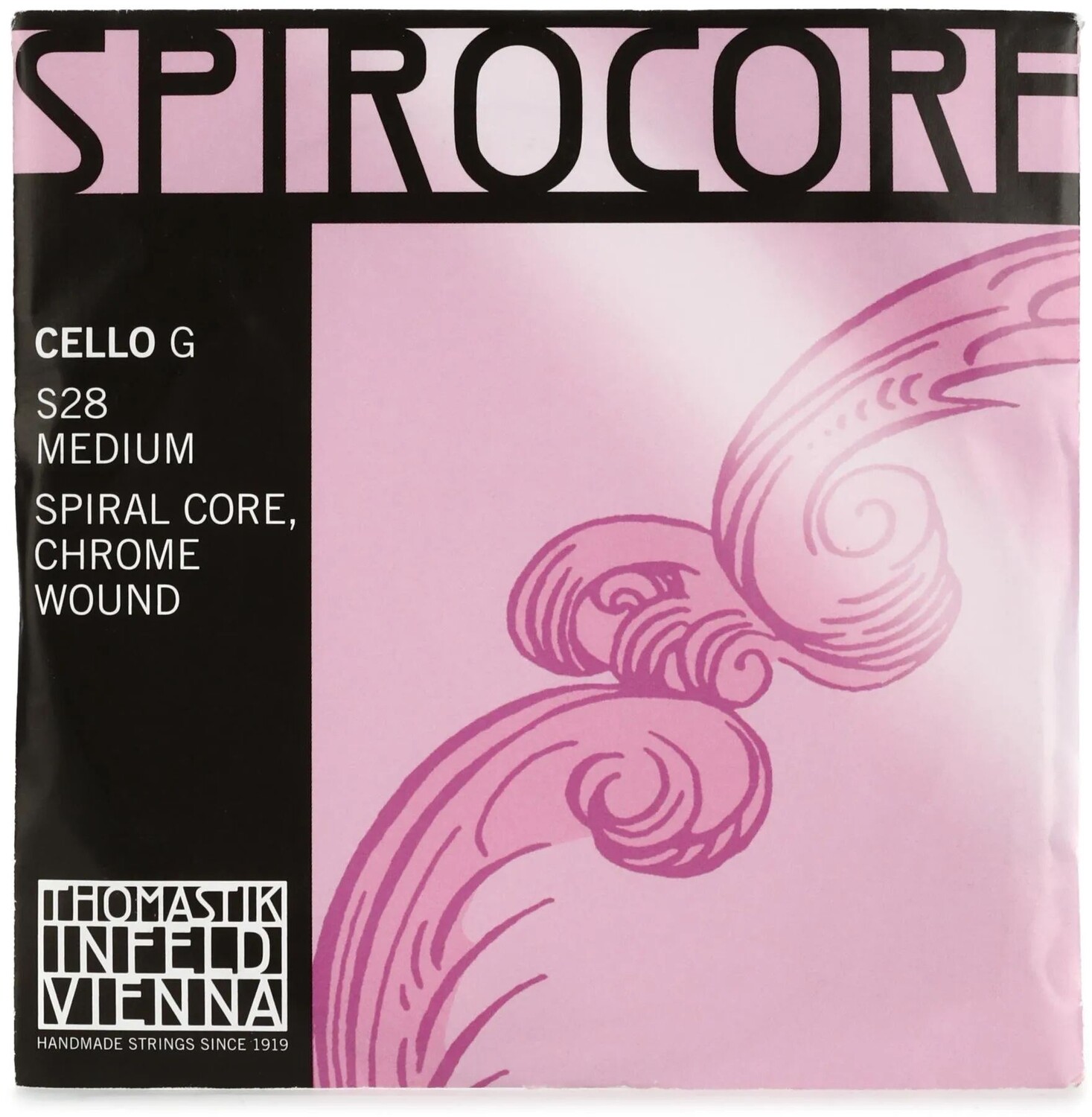 Thomastik-Infeld S28 Spirocore Струна G для виолончели - размер 4/4 с хромированной обмоткой
Thomastik-Infeld S28 Spirocore Струна G для виолончели - размер 4/4 с хромированной обмоткой