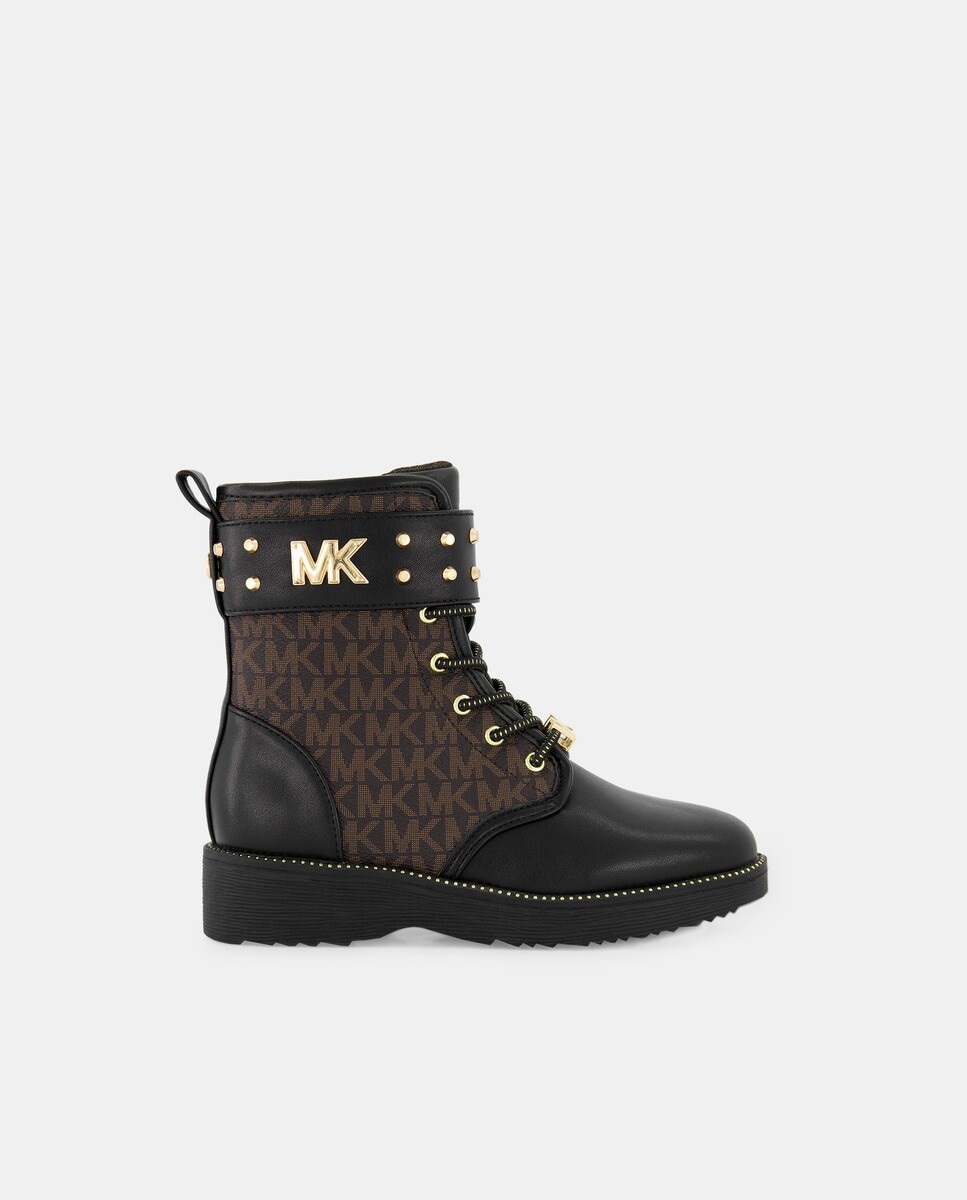 Ботинки Haskell для девочек с фирменным принтом и шнуровкой Michael Michael Kors, коричневый
Ботинки Haskell для девочек с фирменным принтом и шнуровкой Michael Michael Kors, коричневый