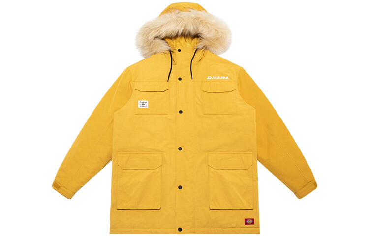 Dickies унисекс с буквенным принтом, средняя и длинная куртка с капюшоном, желтая
Dickies унисекс с буквенным принтом, средняя и длинная куртка с капюшоном, желтая