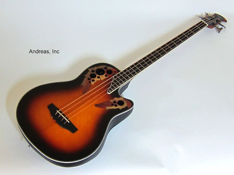 Басс гитара Ovation 4-String Acoustic Electric Bass Guitar Celebrity Mid-Depth Body
Басс гитара Ovation 4-String Acoustic Electric Bass Guitar Celebrity Mid-Depth Body